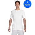 thumbnail image 1 of Hanes T-Shirt Homme Cool DRI avec FreshIQ - 4820 (Lot de 2), 1 of 1