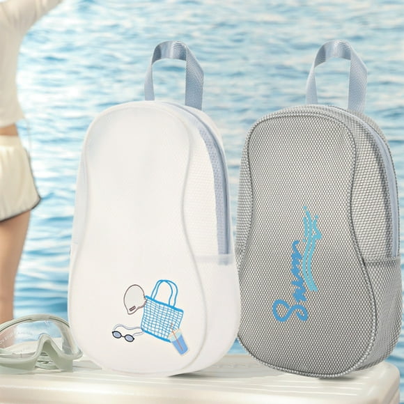 Sentmoon Beach Bags Pool Bag Dry Wet Separation Swimming Bag PVC Wash Bag Handheld Waterproof Storage Bag Sports Bag Women's Portable Beach Bag