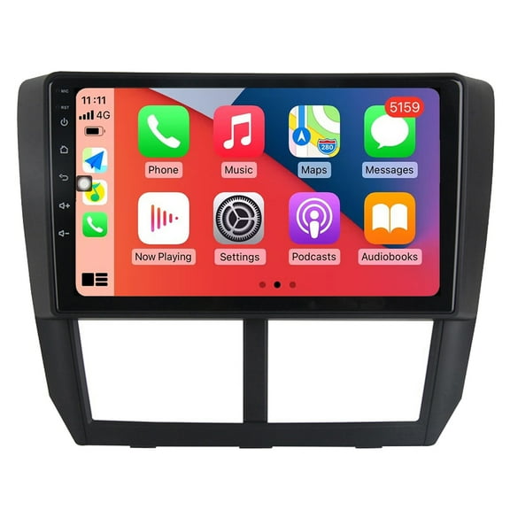 RoverOne Car Stereo CarPlay Android Auto for Subaru Forester 3 SH 2007 - 2013 Impreza GH GE 2011 GPS Navigation Bluetooth DSP Multimedia Video Player