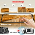 thumbnail image 2 of Amdohai 1080P Rear View Dash Cam 9.66 Inch Touchscreen Car DVR Video Recorder Front & Rear, 2 of 8