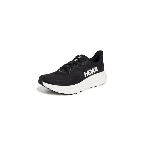 Hoka Men's Arahi 8 Sneaker, Black/White, 9