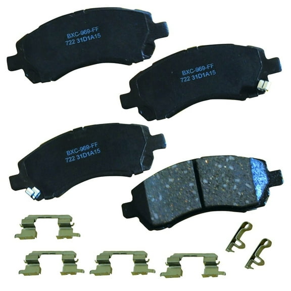 Disc Brake Pad Set Fits select: 1997-1998 SUBARU LEGACY, 1997-2001 SUBARU IMPREZA