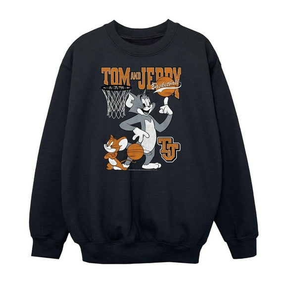 Tom and Jerry Chandail en Molleton de Basketball pour Garçons