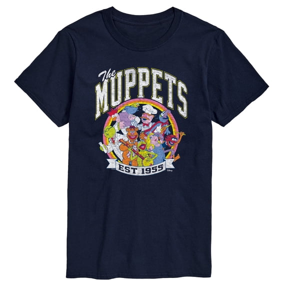 The Muppets - Collegiate - Men's Short Sleeve Graphic T-Shirt