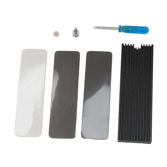 Disipador De Calor SSD M.2 2280, aleación De Aluminio Práctico Enfriador SSD M.2 Disipación De Calor Rápida Fácil Instalación Para Módulos 2280 De Una Sola Cara