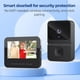 thumbnail image 4 of Timbre inteligente con pantalla de visualización, videoportero inalámbrico de bajo consumo, monitoreo, conexión directa a timbre inteligente sin WiFi, 4 of 7