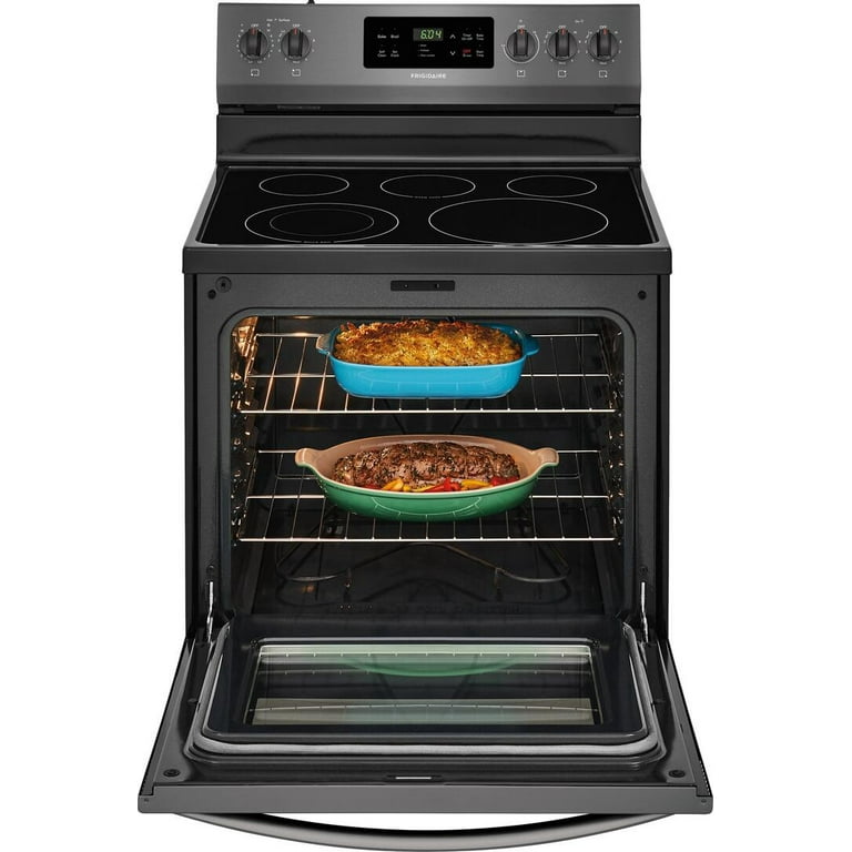 Frigidaire FFEF3054TD 30 Freestanding Electric Range in Black Stainless  Steel 