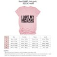 thumbnail image 5 of Camisa con letras para mujer, camisa con alfabeto para mujer, camisa de manga corta para mujer, camisa con cuello redondo para mujer, mejora tu experiencia, 5 of 5