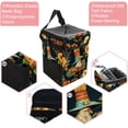 thumbnail image 2 of Turkey Foldable Car Garbage Can with Lid, Leak-proof, Hanging Storage Bag - Trash Can for Car, Car Trash Bin, Car Trash Can, 2 of 6