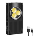 thumbnail image 1 of Llavero Linterna Linterna de llavero LED con mini linterna portátil con clip para exteriores (negro) Tmvgtek Para Estrenar, 1 of 9