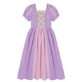 thumbnail image 7 of Princess Dress with Short Sleeve Cotton T-shirt Dress for 3-10 Years, 7 of 7