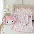 thumbnail image 1 of Sanrio-Manta de almohada de muñeca grande y exquisita, dos en uno cojín, reposacabezas de coche, cubierta de cinturón de seguridad, dibujos animados, Super suave, lindo, Melody Sheep, 1 of 4