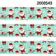 thumbnail image 1 of Nuevo Grosgrain estampado con diseño de Feliz Navidad de 50 yardas, accesorios hechos a mano, 1 of 4