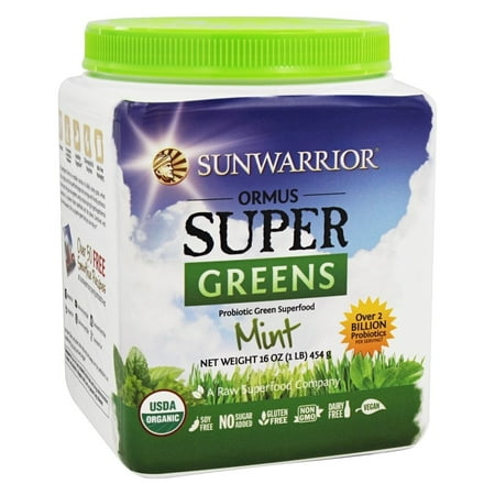Sunwarrior Ormus Organic Supergreens, Mint, 2.0 (Best Ormus On The Market)