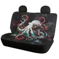thumbnail image 2 of Uourmeti Car Seat Covers Full Set Easy to Install Protection Car Decoration Full Set Polyester Breathable Interior Accessories, Octopus Space Print, 2 of 10