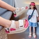 thumbnail image 2 of Zapatos de verano para niños, sandalias de punta abierta para niñas, suela suave con velcro, antideslizantes, zapatos de playa para estudiantes y niños, 2 of 6
