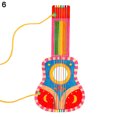 thumbnail image 1 of Flmtop Guitar Material Creative Decorations Wooden Handmade DIY Guitar Material for Children, 1 of 10
