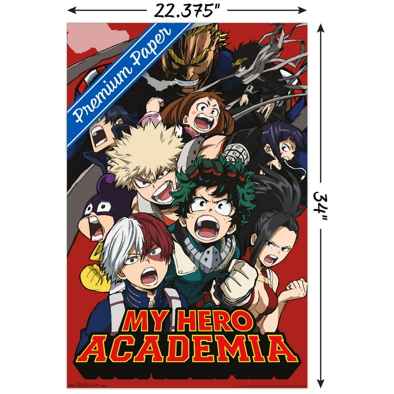 My Hero Academia - Key Art 2 Wall Poster, 22.375