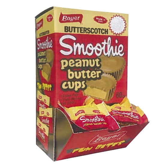 Boyer Candy, Smoothie Butterscotch Peanut Butter Cups, Changemaker, .5