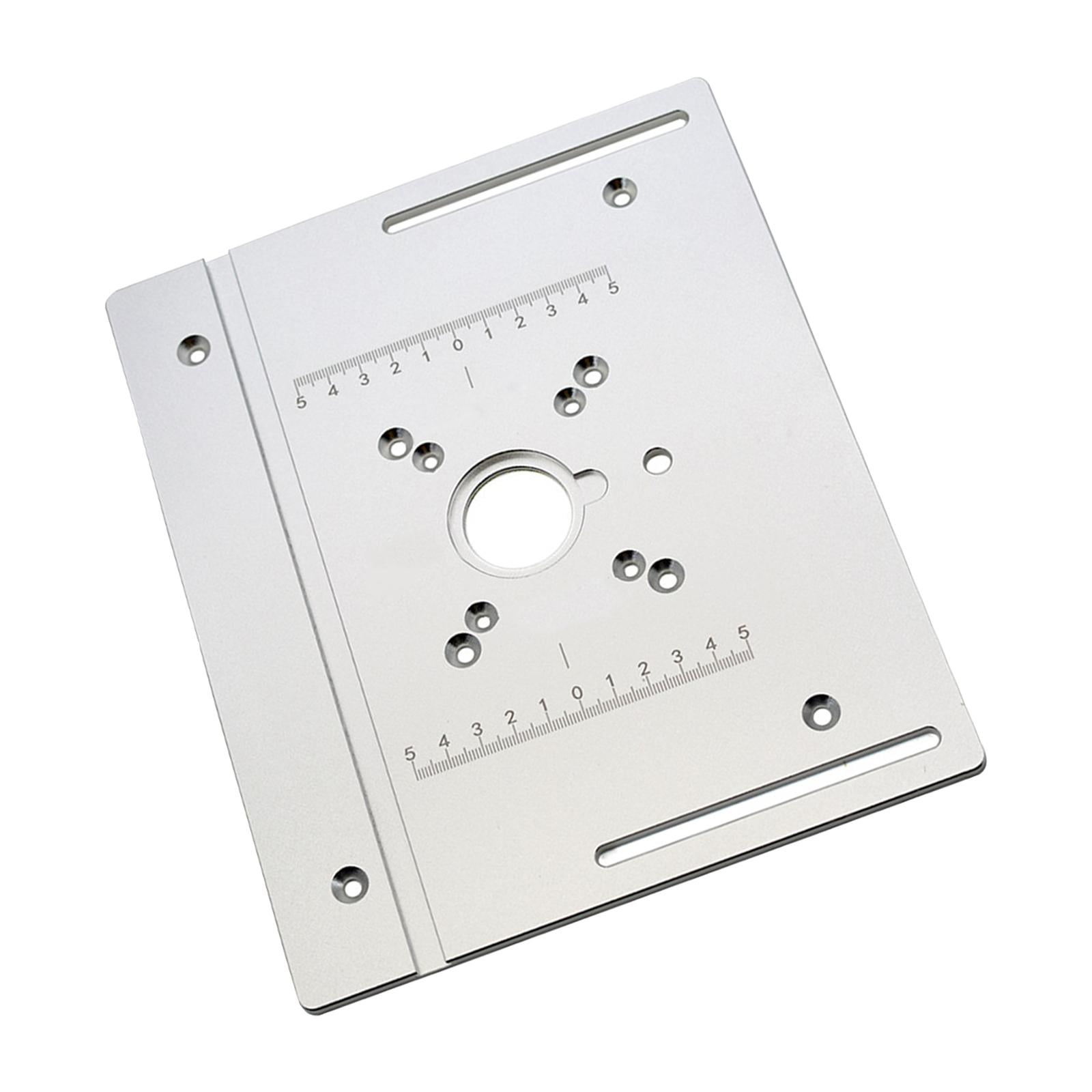 Router Table Insert Plate Table Top Insert Mounting Plate Benches Multifunction Wood Milling Flip Board for Milling Trimming Machine B Plate