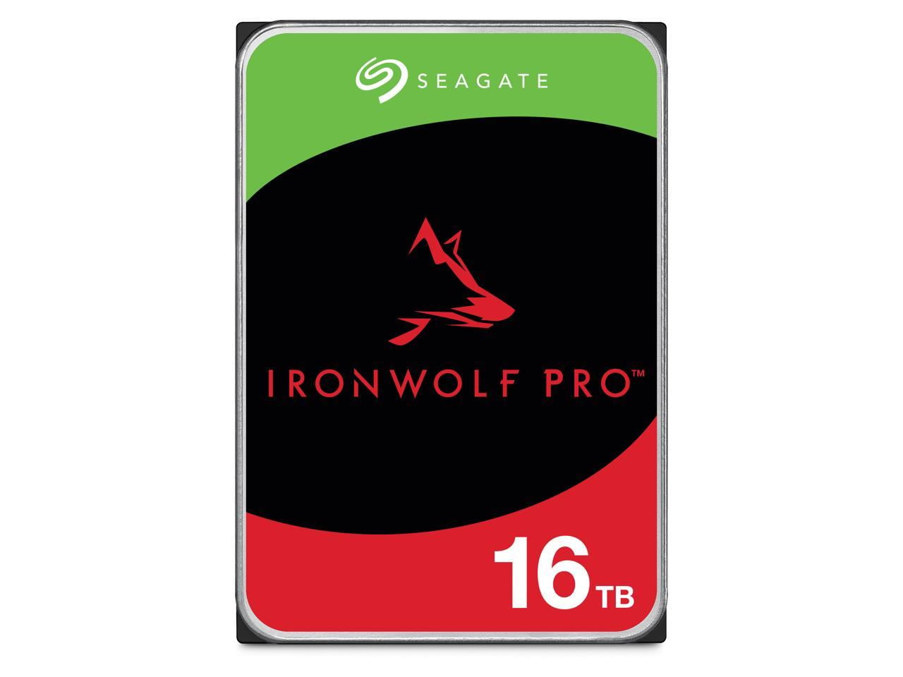 Seagate IronWolf Pro ST16000NT001 16TB NAS Internal Hard Drive with Rescue Data Recovery Services