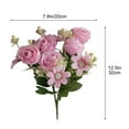 thumbnail image 3 of Ckraxd Artificial Rose Flower Bouquet for Home Decoration Wedding Handheld Floral Arrangement Wall Decor Party Centerpiece 32cm, 3 of 8