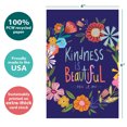 thumbnail image 6 of Tree-Free Greetings Thank You Greeting Card 12 Pack, 4x6, Kindness Is Beautiful (TK60014), 6 of 7