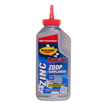 Rislone Hy-per Lube Zinc ZDDP Supplement, Automotive Additives, 11 oz