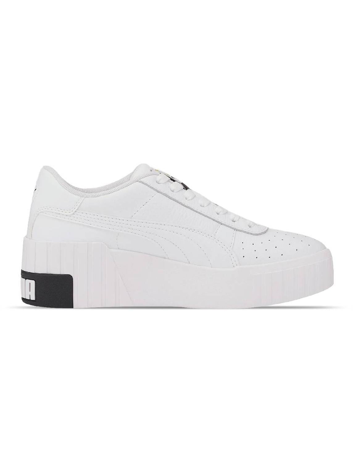 Tenis Puma Cali Wedge Plataforma Mujer blanco Puma 373438 03