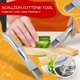 thumbnail image 5 of Precio reducido por tiempo limitado!Triture el cuchillo de seda, cuchillo verde picado de acero inoxidable mejorado, cortador de verduras de cocina, cortador triturador de cebollino afilado, 5 of 9