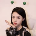 thumbnail image 5 of 3 antenas Alien Head Band divertidas gafas de mosca verdes vestido de fiesta gafas de fiesta, 5 of 5