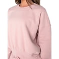thumbnail image 6 of Celebrity Pink Women's and Women's Plus Pullover Sweatshirt, Sizes XS-4X, 6 of 7