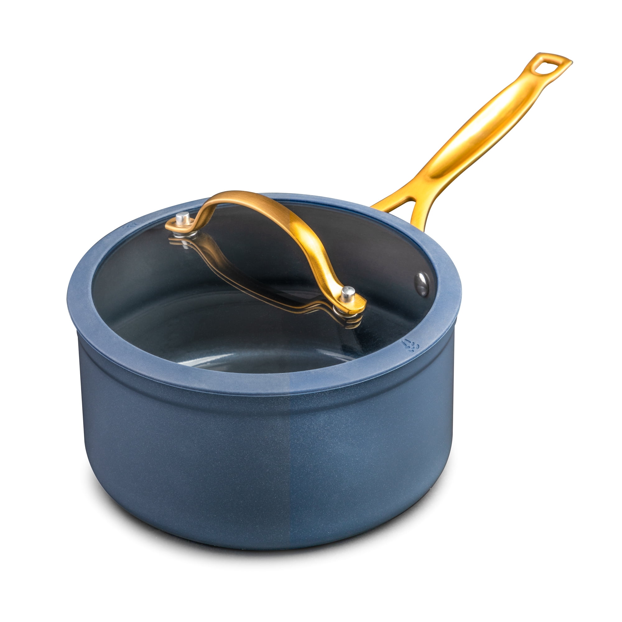 Thyme & Table Signature 12-Piece Cookware Set Non-Stick - Blue