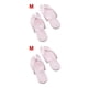 thumbnail image 4 of Moyic Chanclas de viaje, chanclas portátiles, antideslizantes, para baño, playa, viajes, chanclas portátiles, sandalias para verano Type1 NO1, 4 of 6