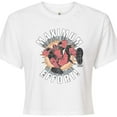 thumbnail image 3 of Marvel Deadpool - Maximum Effort - Juniors Cropped Graphic T-Shirt, 3 of 5
