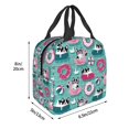 thumbnail image 3 of Vsdgher Swimming Bulldog Lunch Bag, Lunch Box for Women Adult Men, Lunch Tote Insulated Cooler Lunch Container for Work/Office/Picnic/Travel, 3 of 8