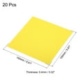 thumbnail image 2 of Unique Bargains Microfiber Cleaning Cloth 6' x 6' Soft for Camera Lens, Yellow 20 Pack, 2 of 6