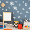thumbnail image 3 of Christmas Snowflake Window Clings, Merry Christmas Window Clings for Party Decorations, 3 of 6