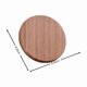 thumbnail image 2 of 2 pcs - Rustic Wooden Decorative Coaster for Farmhouse Coffee Table Household Coaster Living Room Kitchen Counter Breakfast, 2 of 5