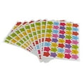 thumbnail image 6 of Yesbay 10 Sheets Smile Stars Decal School Children Kids Teacher Label Reward Sticker,Sticker 1#,1#, 6 of 6