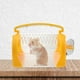 thumbnail image 4 of WORGEOUS 1PC Hamster Cage Pet Go Out Box Carrier portátil para animales pequeños con correa ajustable (Naranja), 4 of 9