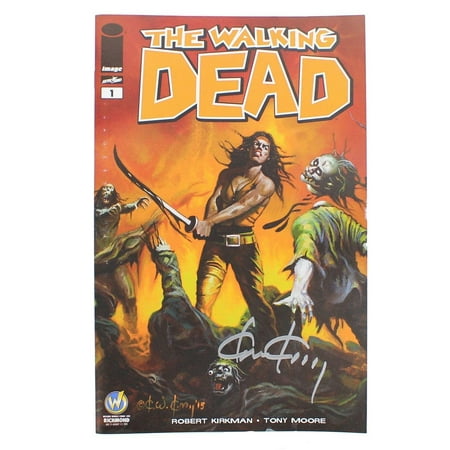 - The Walking Dead #1 WW Richmond Exclusive Color Cover Signed By Ken Kelly