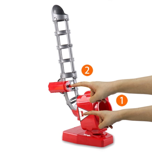WEUVEB 1 Ensemble Machine de Lancer de Baseball en Plastique Rouge pour Pratique de Frappe Extérieure