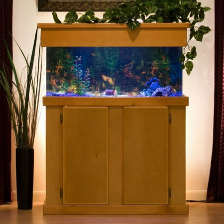 55 Gallon Tank - Clear For Life 200R Rectangle UniQuarium - Blue Back