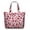 Large, variant on Floral Leopard Print Carry-On Bag Vintage Botanical Travel Duffel, , Large Capacity, Adjustable Shoulder Strap