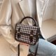 thumbnail image 1 of Bolso bandolera de pata de gallo de lana PU para mujer Bolso bandolera pequeño (café) Tmvgtek Para estrenar, 1 of 9