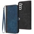 thumbnail image 3 of Case for Samsung Galaxy S22 5G Premium Soft PU Leather Flip Folio Wallet Kickstand Protective Cover, 3 of 5