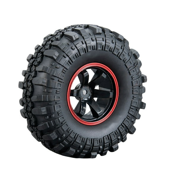110Mm 1.9 Inch Wheel Tire Set For 1:10 Rc Crawler Scx10 D90 Trx4