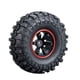 thumbnail image 1 of Liquidación especial！Neumático de llanta de 110MM y 1,9 pulgadas para 1/10 RC Crawler SCX10 D90 TRX4, 1 of 7