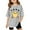 Grey, variant on Children Graphic T Shirt Casual Loose Fit Short Sleeve Tee With Print Comfortable Blend Top For Kids Toddler And Youth Rare Too Toddler Girl